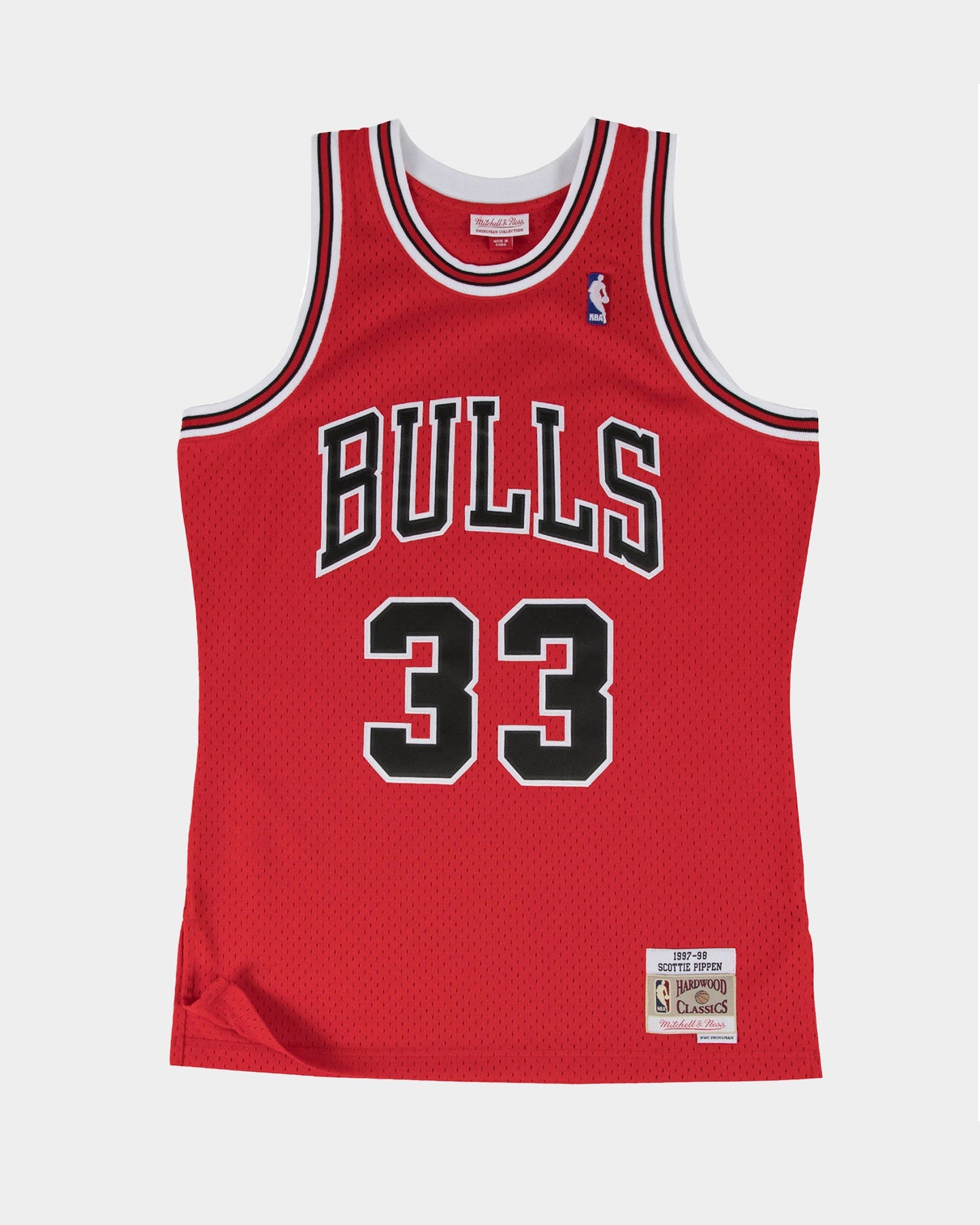 Mitchell & Ness Chicago Bulls Scottie Pippen '97-'98 #33 Swingman Jersey Red