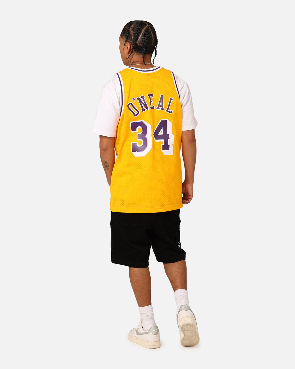 Mitchell & Ness Los Angeles Lakers Shaquille O'Neal '96-'97 #34 Swingman Jersey Yellow
