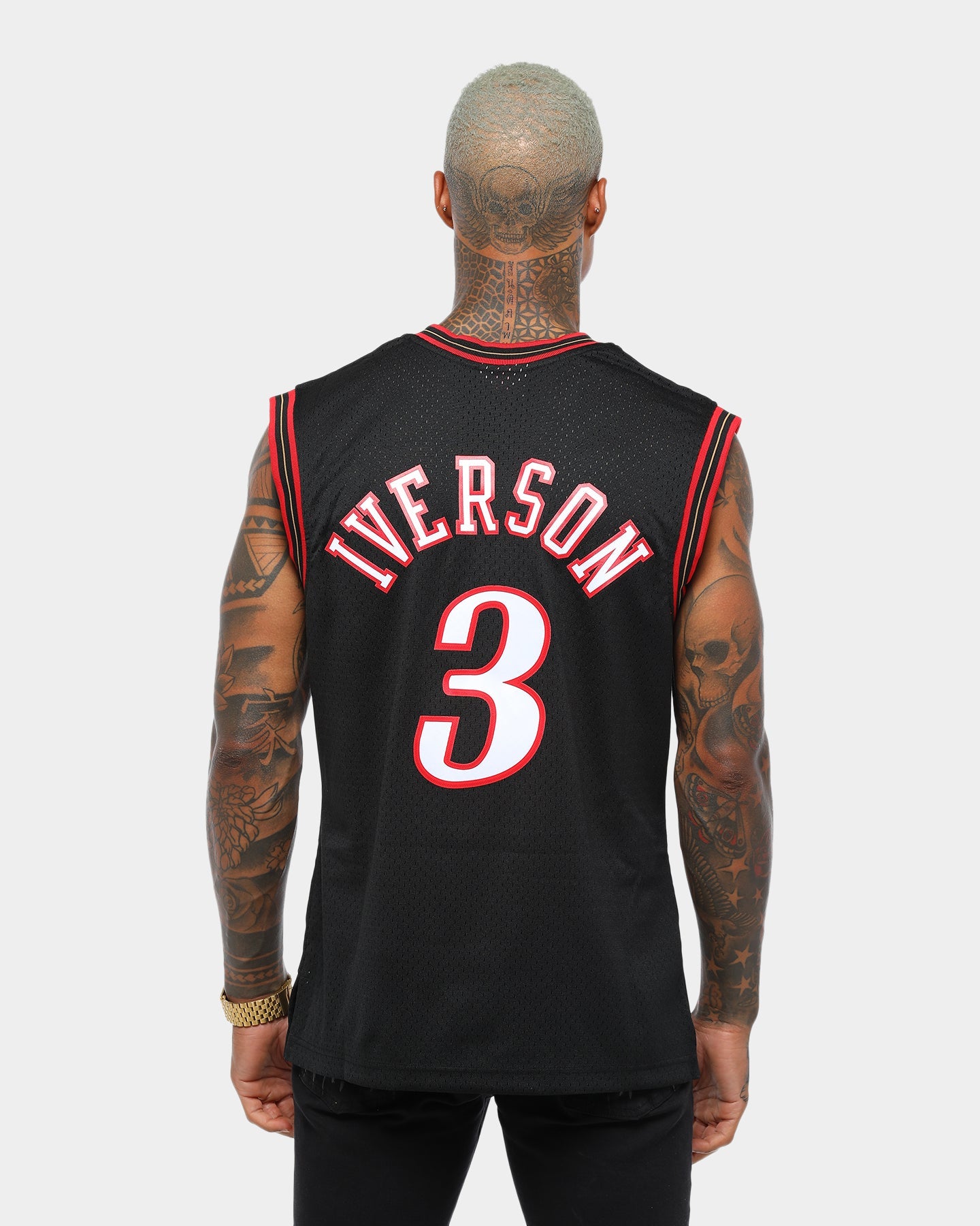 Mitchell & Ness Philadelphia 76ers Allen Iverson #3 Swingman Jersey Black