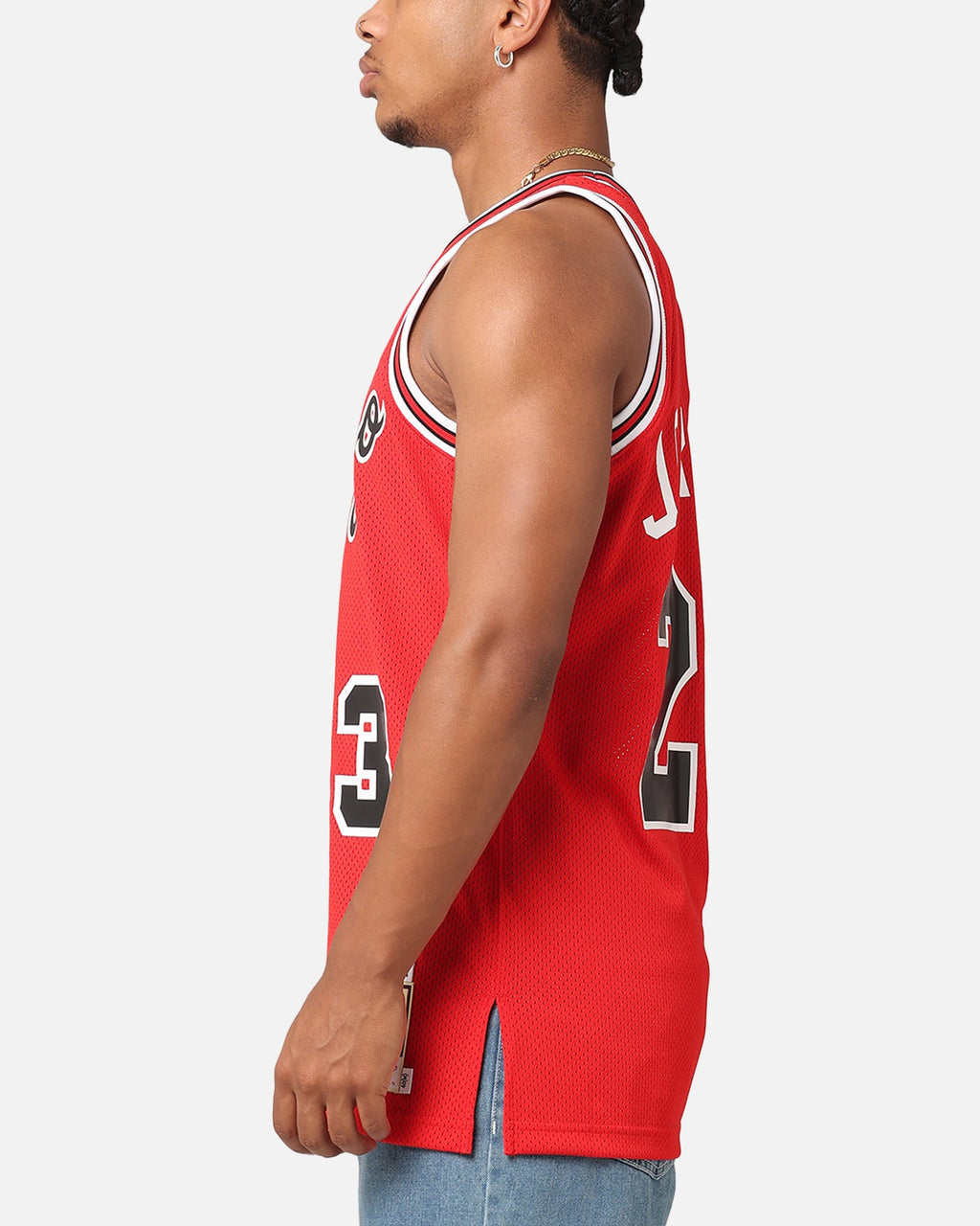 Mitchell & Ness Chicago Bulls Michael Jordan #23 84'-85' Authentic NBA Jersey Red