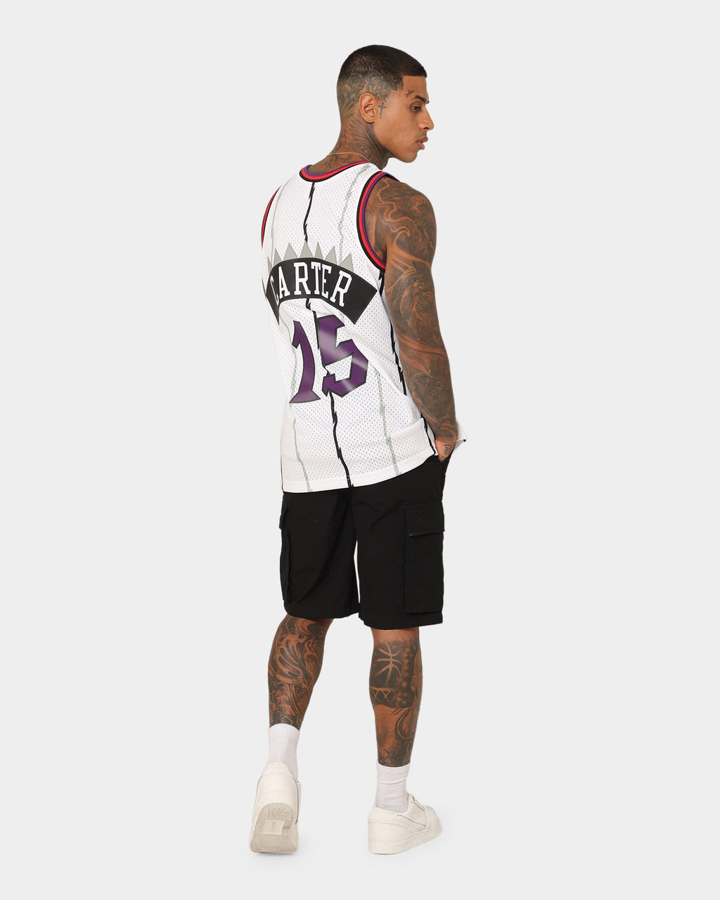Mitchell & Ness Toronto Raptors Vince Carter '98-'98 #15 Swingman Jersey White