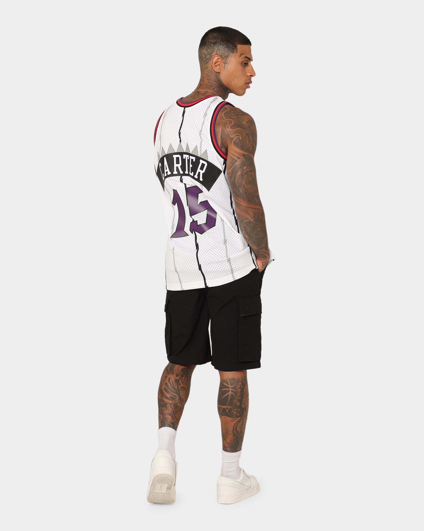 Mitchell & Ness Toronto Raptors Vince Carter '98-'98 #15 Swingman Jersey White