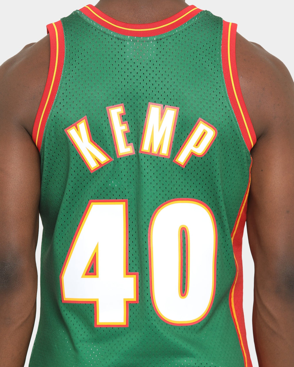 Mitchell & Ness Seattle Sonics Shawn Kemp '95-'96 #40 Swingman Jersey Green