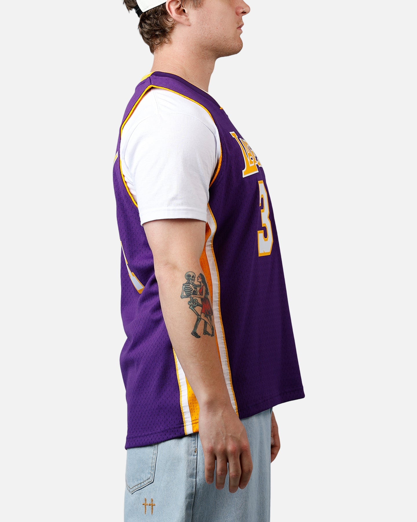Mitchell & Ness Los Angeles Lakers Shaquille O'Neal '99-'00 #34 Swingman Jersey Purple
