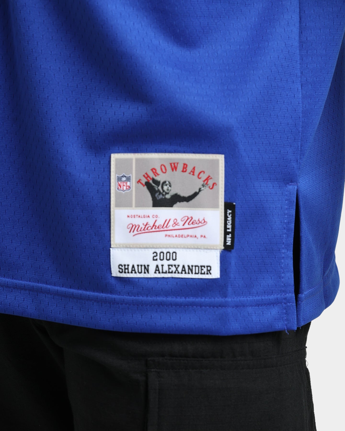 Mitchell & Ness Seattle Seahawks Shaun Alexander #37 '00-'01 Legacy Jersey Royal