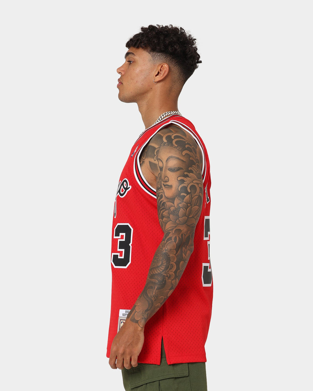 Mitchell & Ness Chicago Bulls Scott Pippen #33 '03-'04 Home Swingman Jersey Red