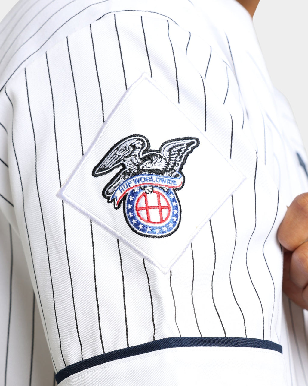 HUF Forever Baseball Jersey White