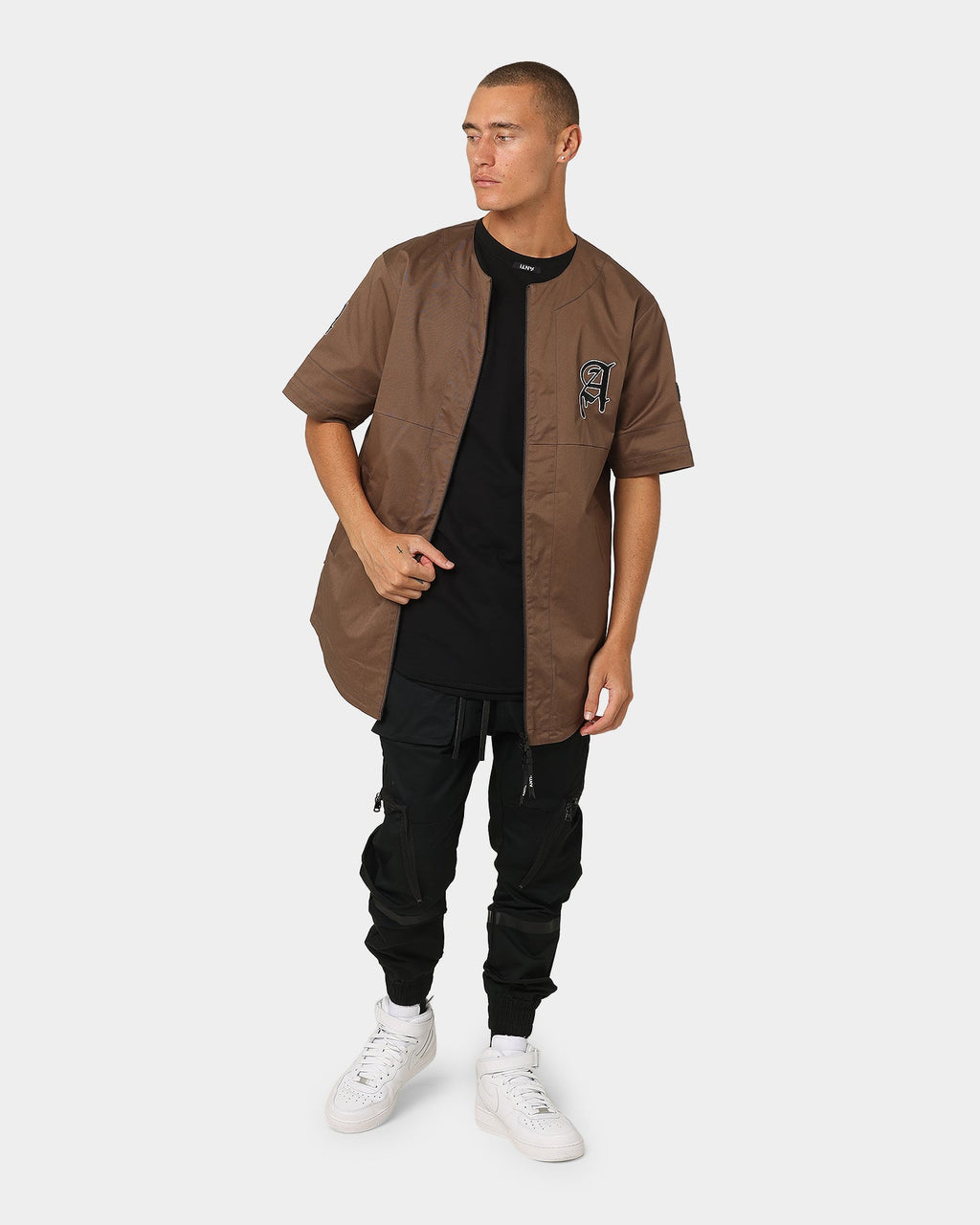 The Anti Order Affiliated Baseball Jersey Dark Brown