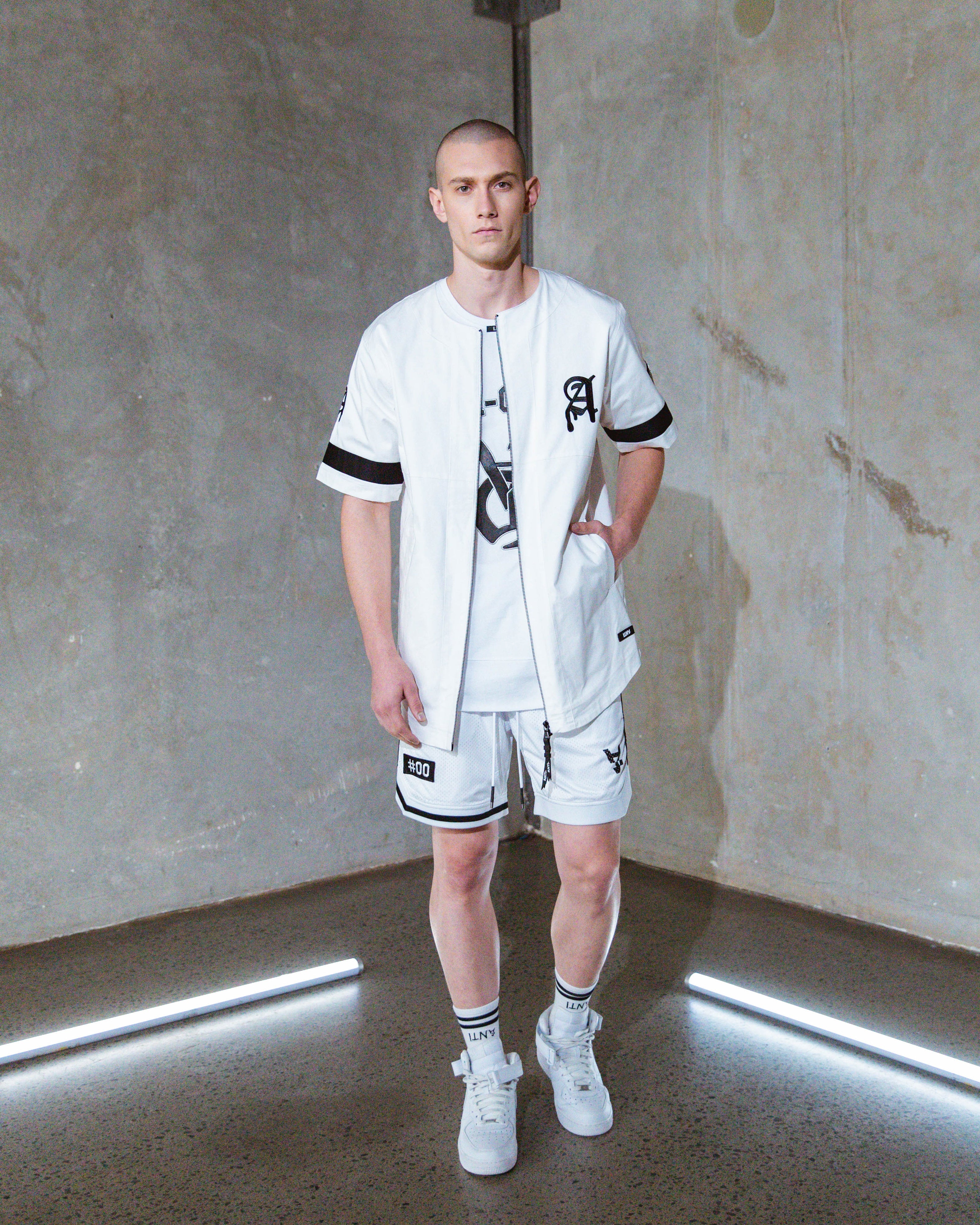 The Anti Order The Affiliated Baseball Jersey White/Black
