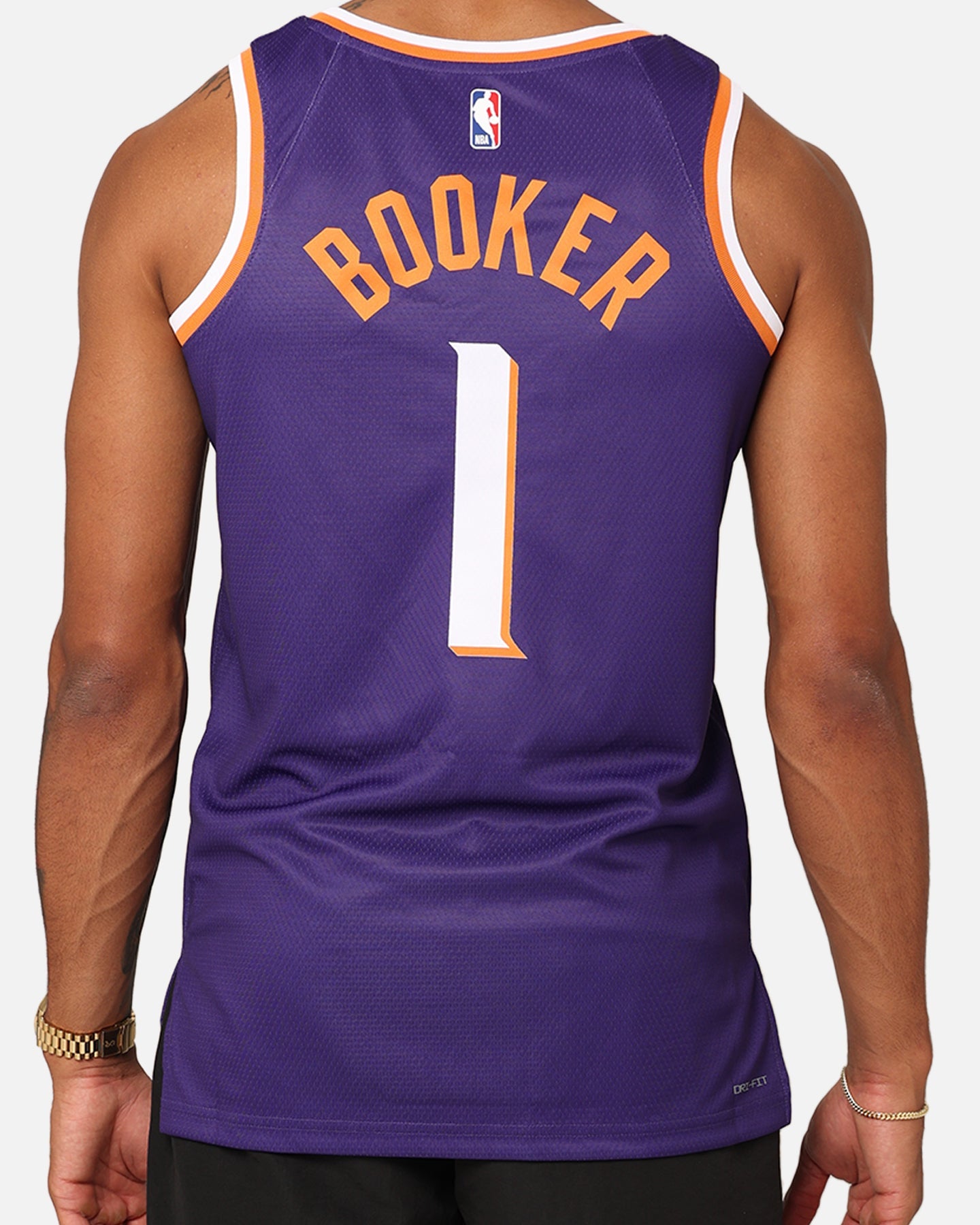 Nike Phoenix Suns Devin Booker 2023/24 Icon Edition Dri-FIT NBA Swingman Jersey New Orchid