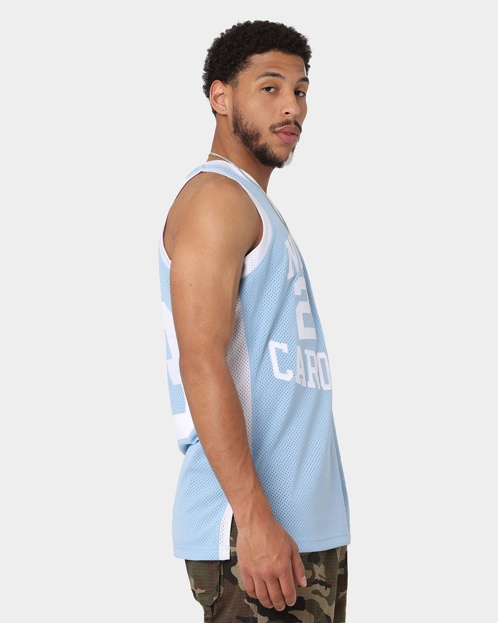 Mitchell & Ness Michael Jordan University of North Carolina Tar Heels '83-'84 Authentic Jersey Light Blue