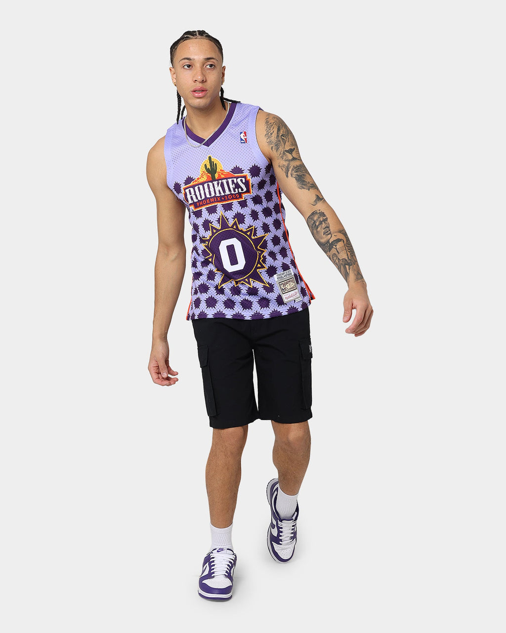 Mitchell & Ness Phoenix Suns Rookies Russell Westbrook #0 Swingman Jersey Purple