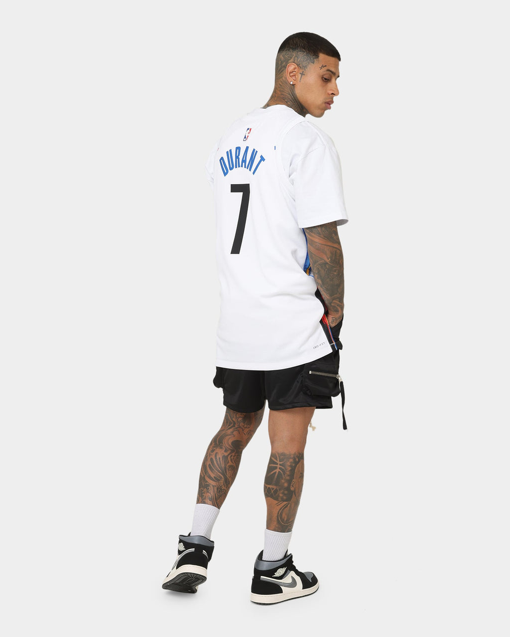 Nike Kevin Durant Brooklyn Nets #7 City Edition Nike Dri-FIT NBA Swingman Jersey White