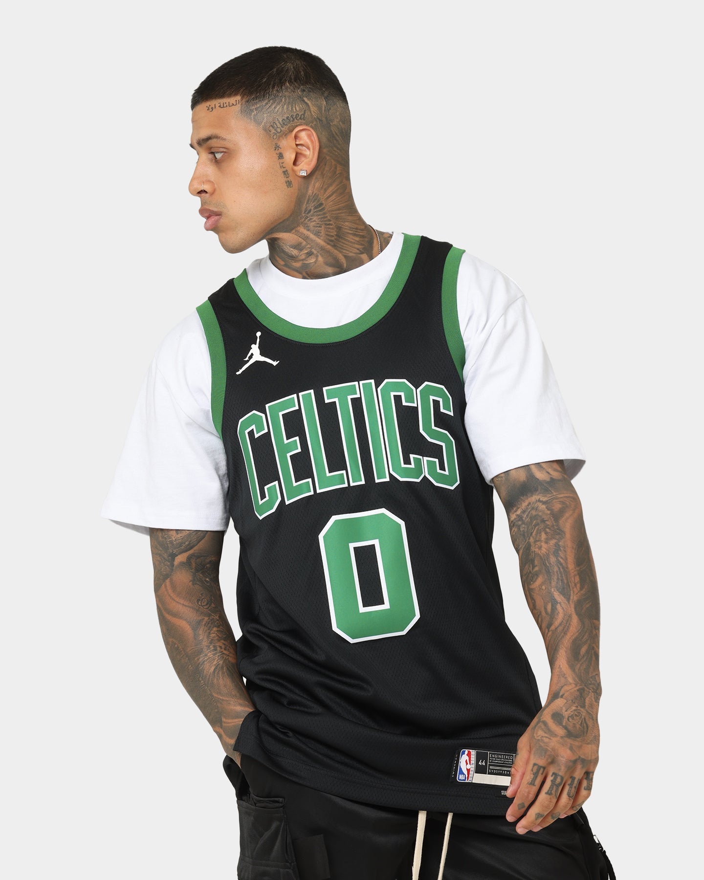 Nike Jayson Tatum Boston Celtics #0 Statement Edition Jordan Dri-FIT NBA Swingman Jersey Black