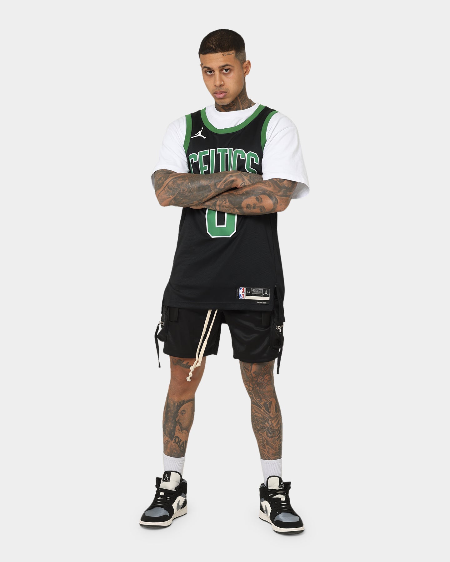 Nike Jayson Tatum Boston Celtics #0 Statement Edition Jordan Dri-FIT NBA Swingman Jersey Black