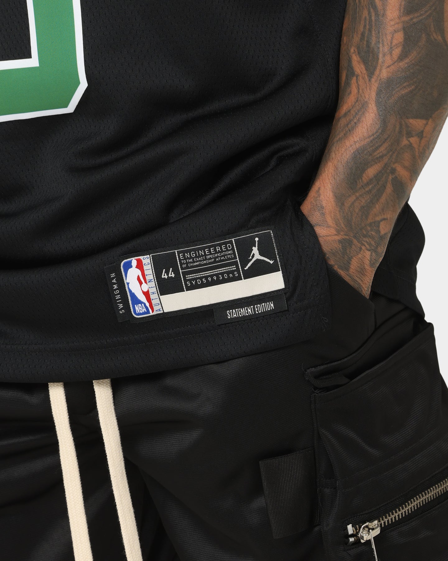 Nike Jayson Tatum Boston Celtics #0 Statement Edition Jordan Dri-FIT NBA Swingman Jersey Black