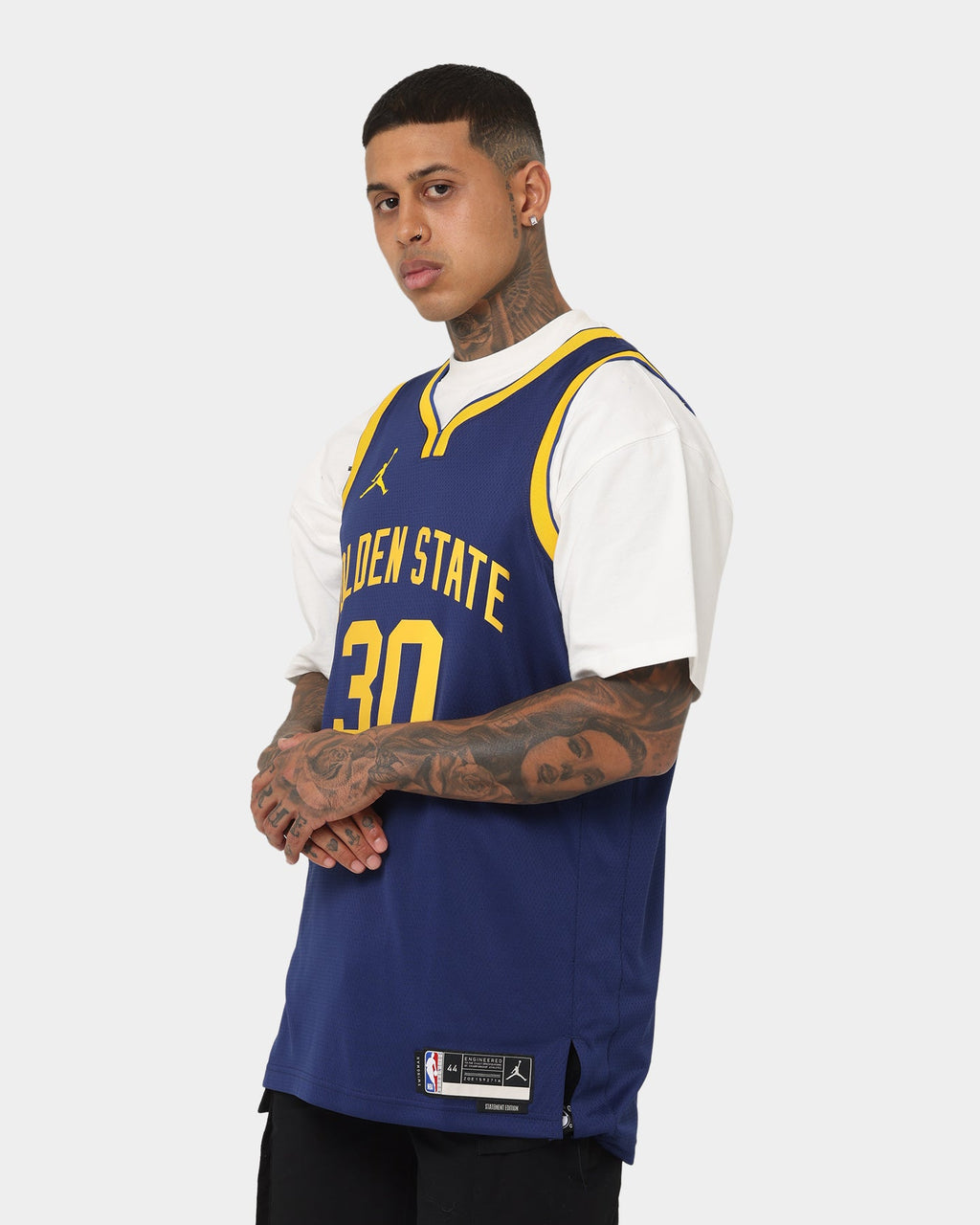 Jordan Stephen Curry Golden State Warriors #30 Statement Edition Jordan Dri-FIT NBA Swingman Jersey Loyal Blue