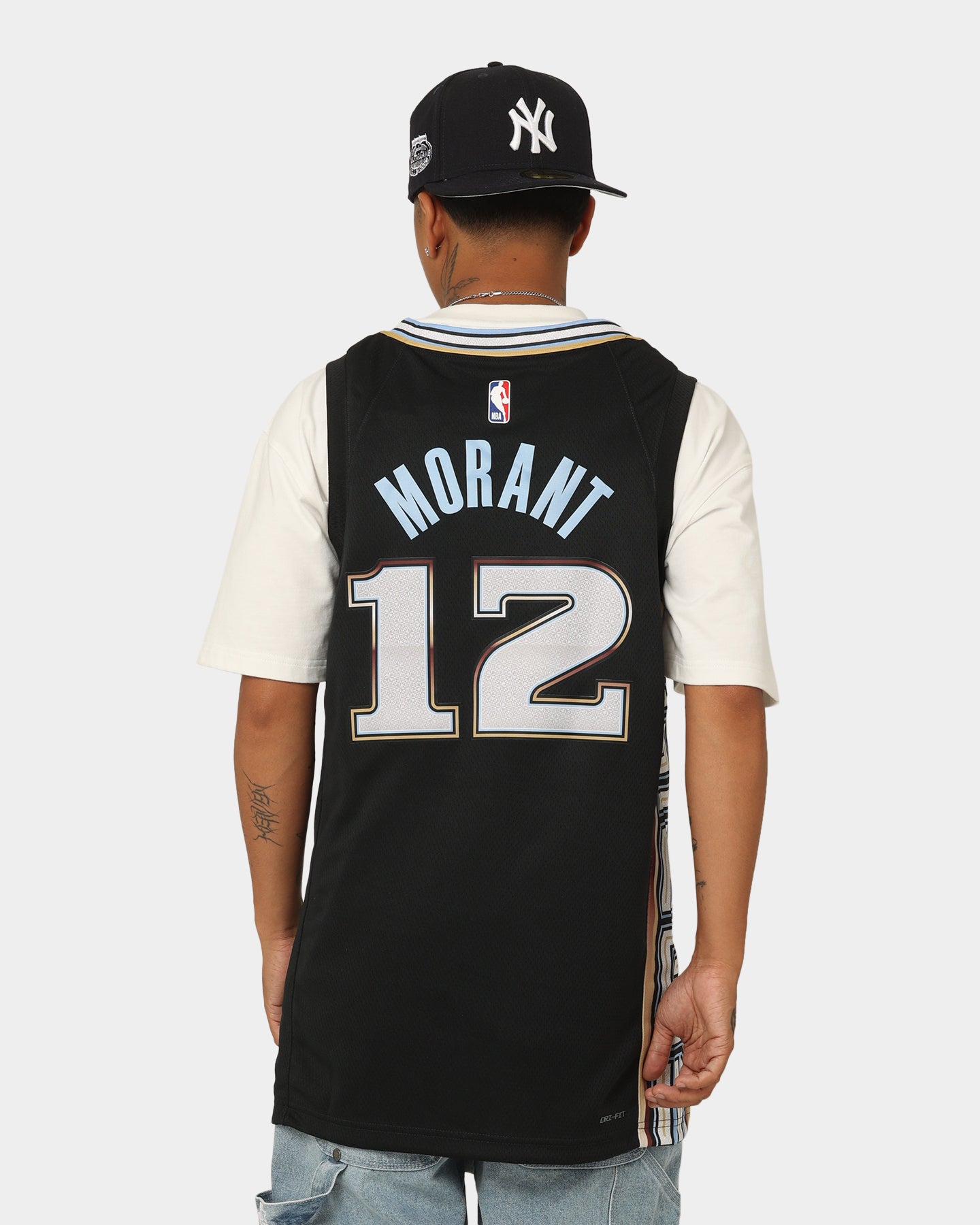Nike Ja Morant Memphis Grizzlies #12 City Edition Nike Dri-FIT NBA Swingman Jersey Black