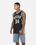 Nike Milwaukee Bucks Giannis Antetokounmpo Statement Edition Dri-FIT NBA Swingman Jersey Black
