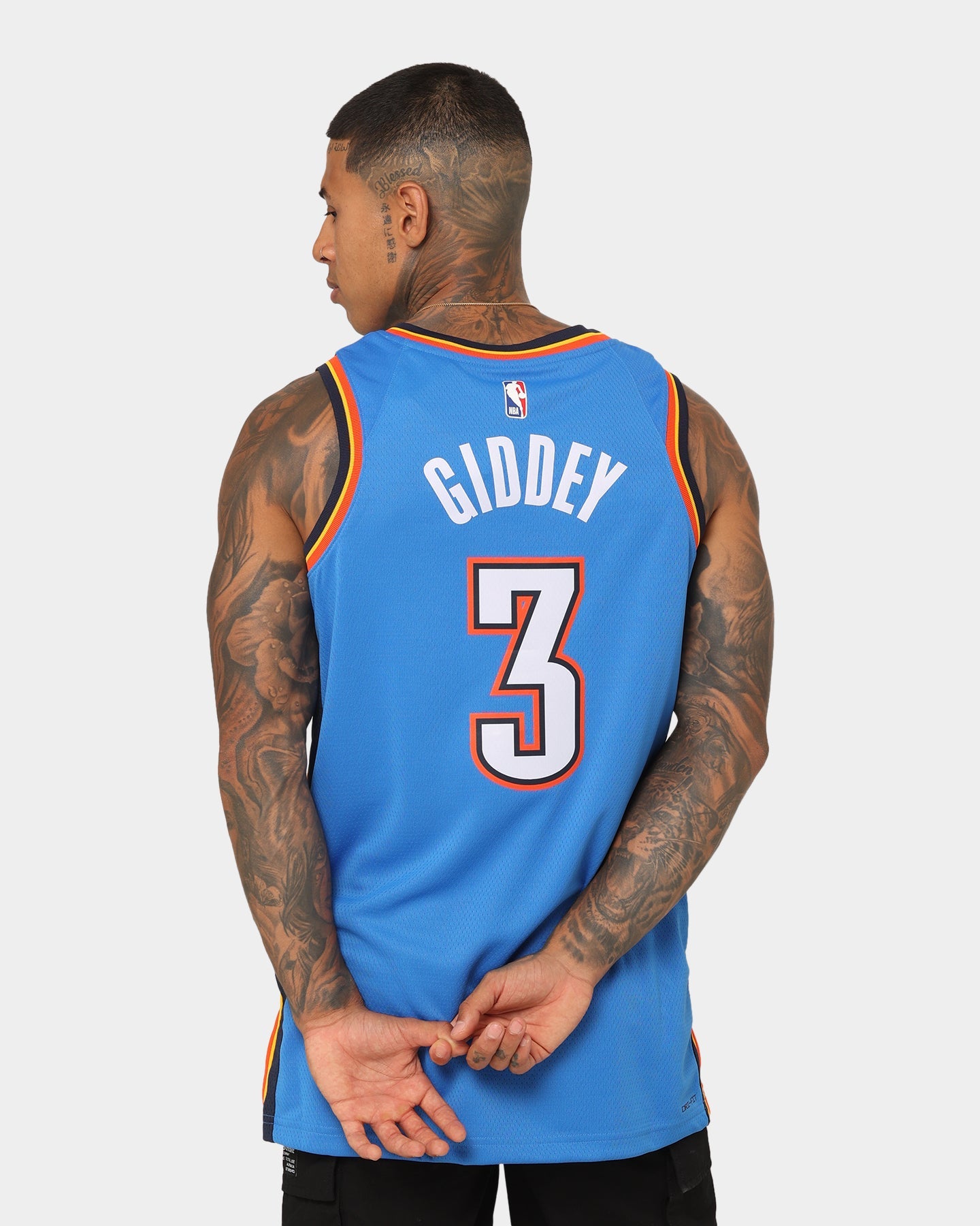 Nike Josh Giddey Oklahoma City Thunder Icon Edition 2022/23 Nike Dri-FIT NBA Swingman Jersey Signal Blue