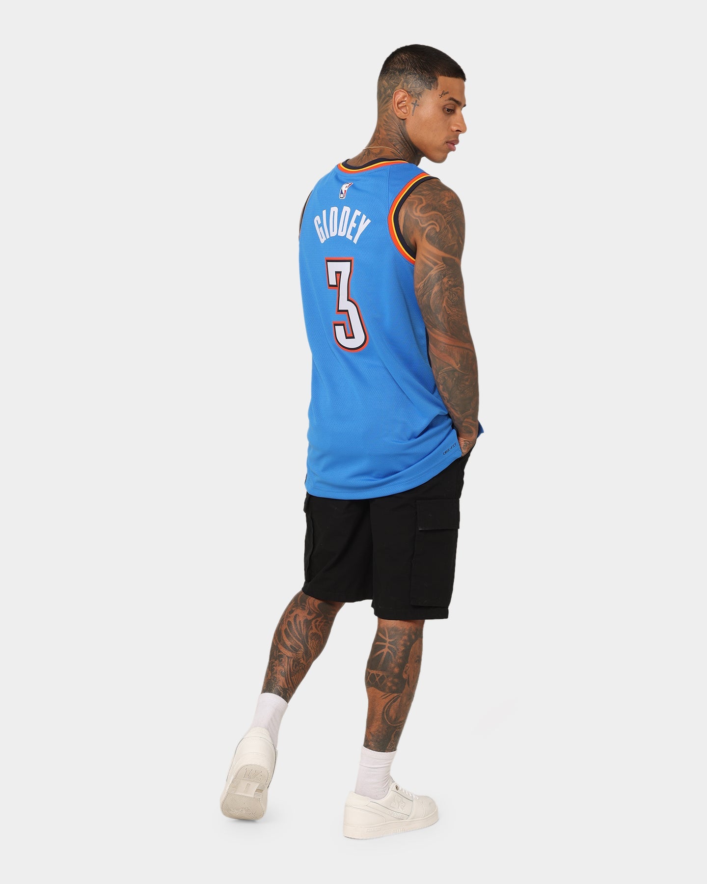 Nike Josh Giddey Oklahoma City Thunder Icon Edition 2022/23 Nike Dri-FIT NBA Swingman Jersey Signal Blue