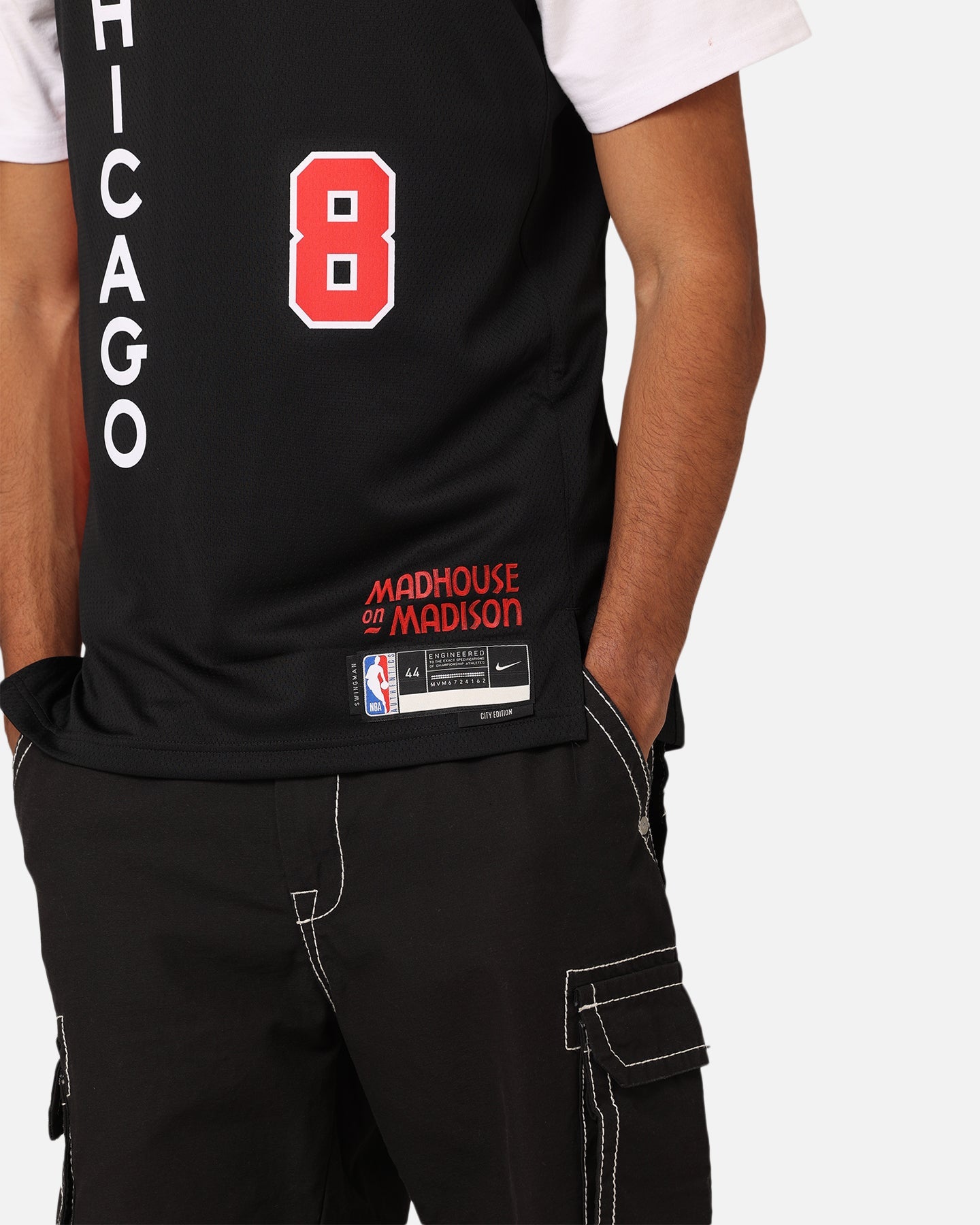 Nike Chicago Bulls Zach LaVine Dri-FIT Swingman Jersey Black
