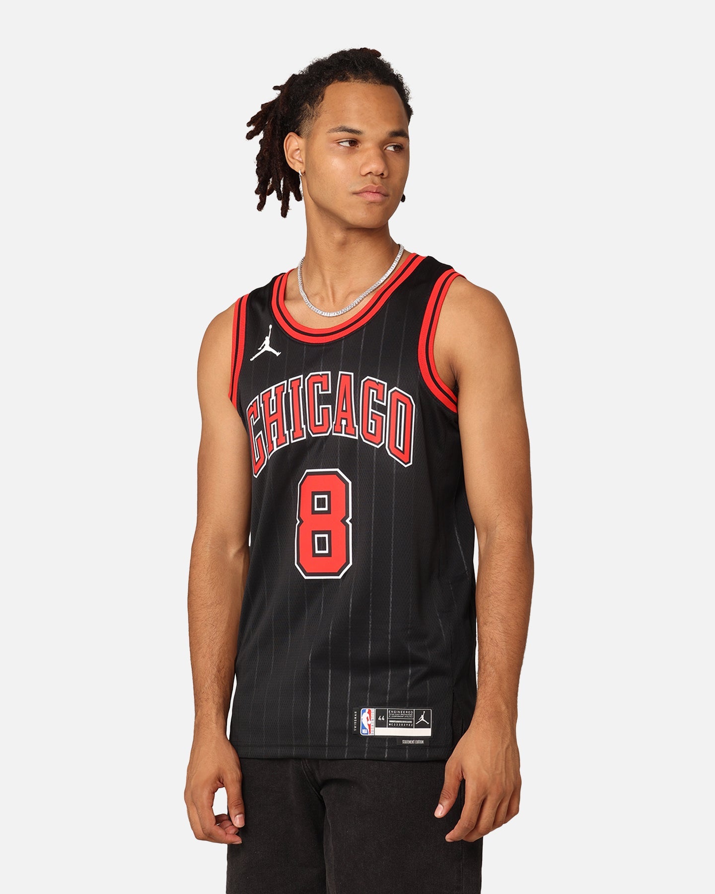 Jordan Chicago Bulls Zach LaVine Statement Edition Dri-FIT Swingman Jersey Black