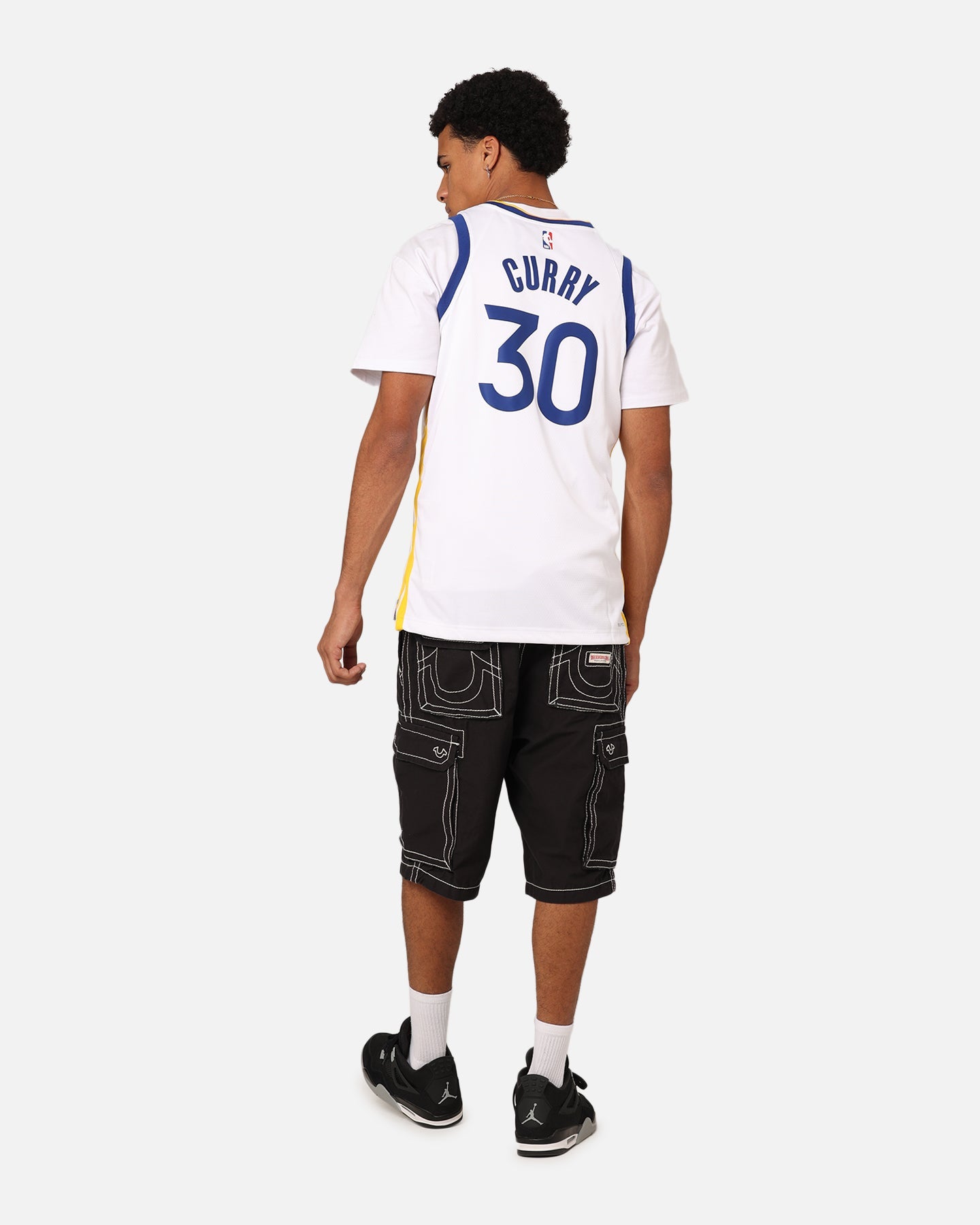 Nike Golden State Warriors Steph Curry Dri-FIT Swingman Jersey White