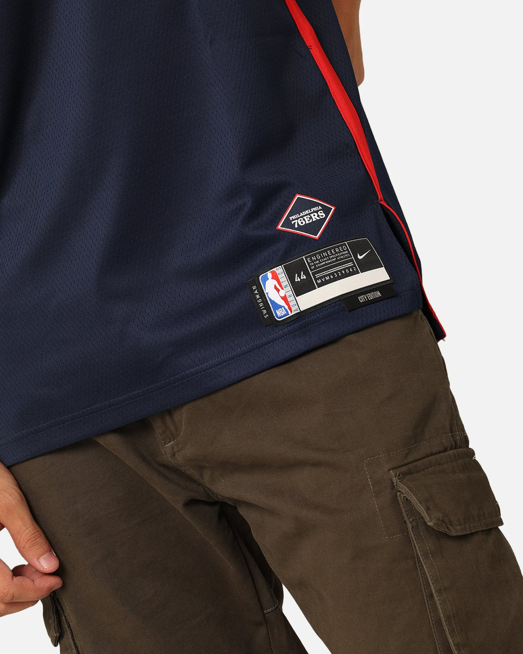 Nike Philadelphia 76ers James Harden City Edition 2023/24 Dri-FIT Swingman Jersey College Navy