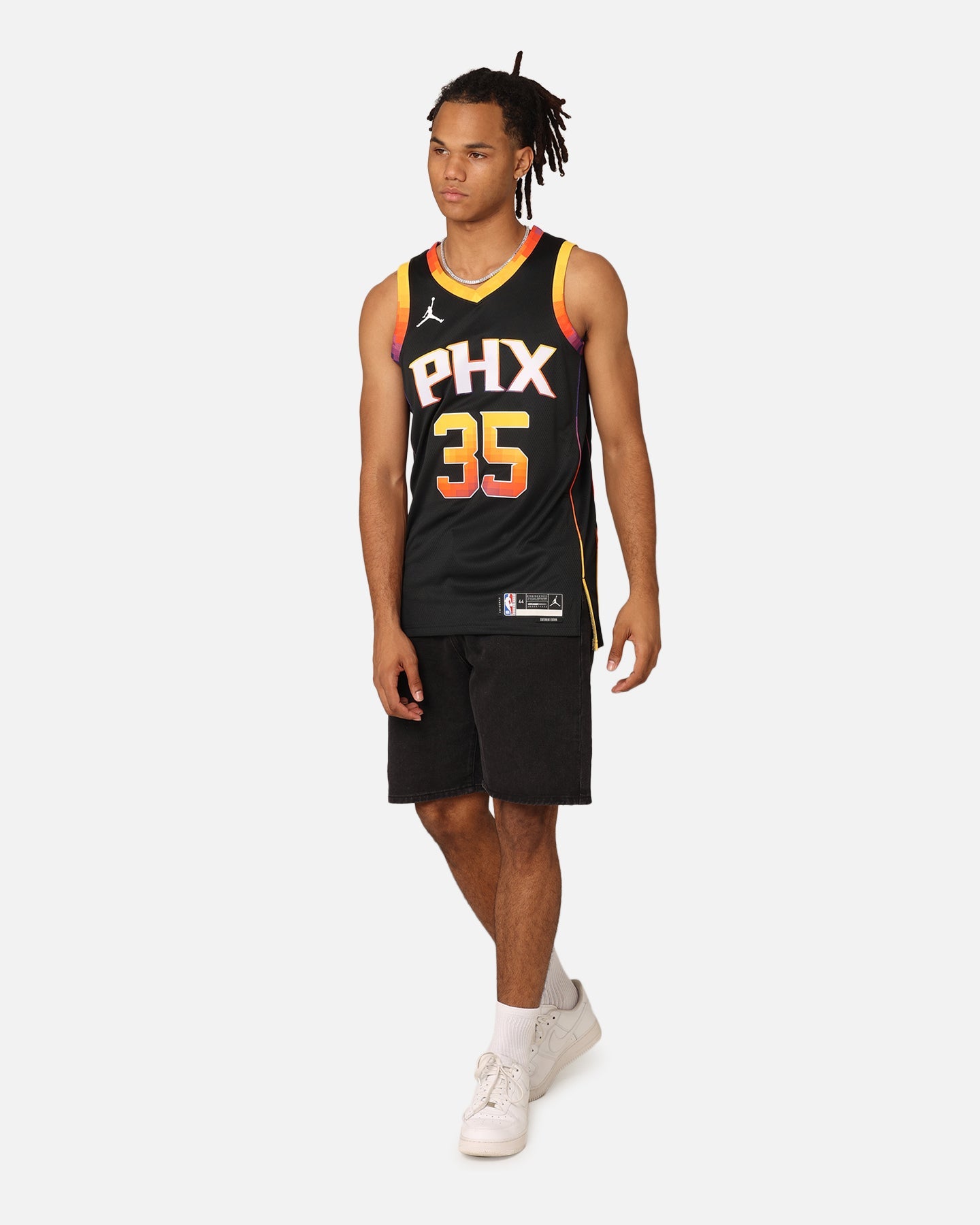 Jordan Phoenix Suns Kevin Durant Statement Edition 2022/23 Dri-FIT Swingman Jersey Black