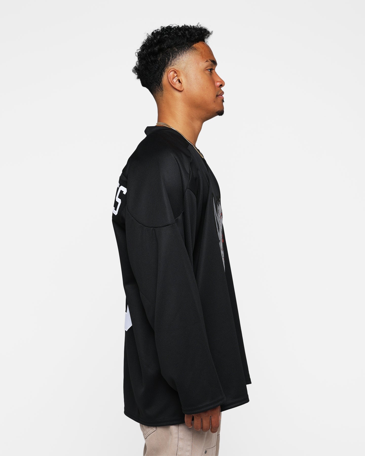Raised By Wolves Home Hockey Jersey Black