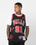 Mitchell & Ness Chicago Bulls Dennis Rodman Hi-Way Swing Jersey Black