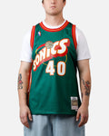 Mitchell & Ness Shawn Kemp Seattle SuperSonics #40 '95-'96 Road Swing Jersey Green