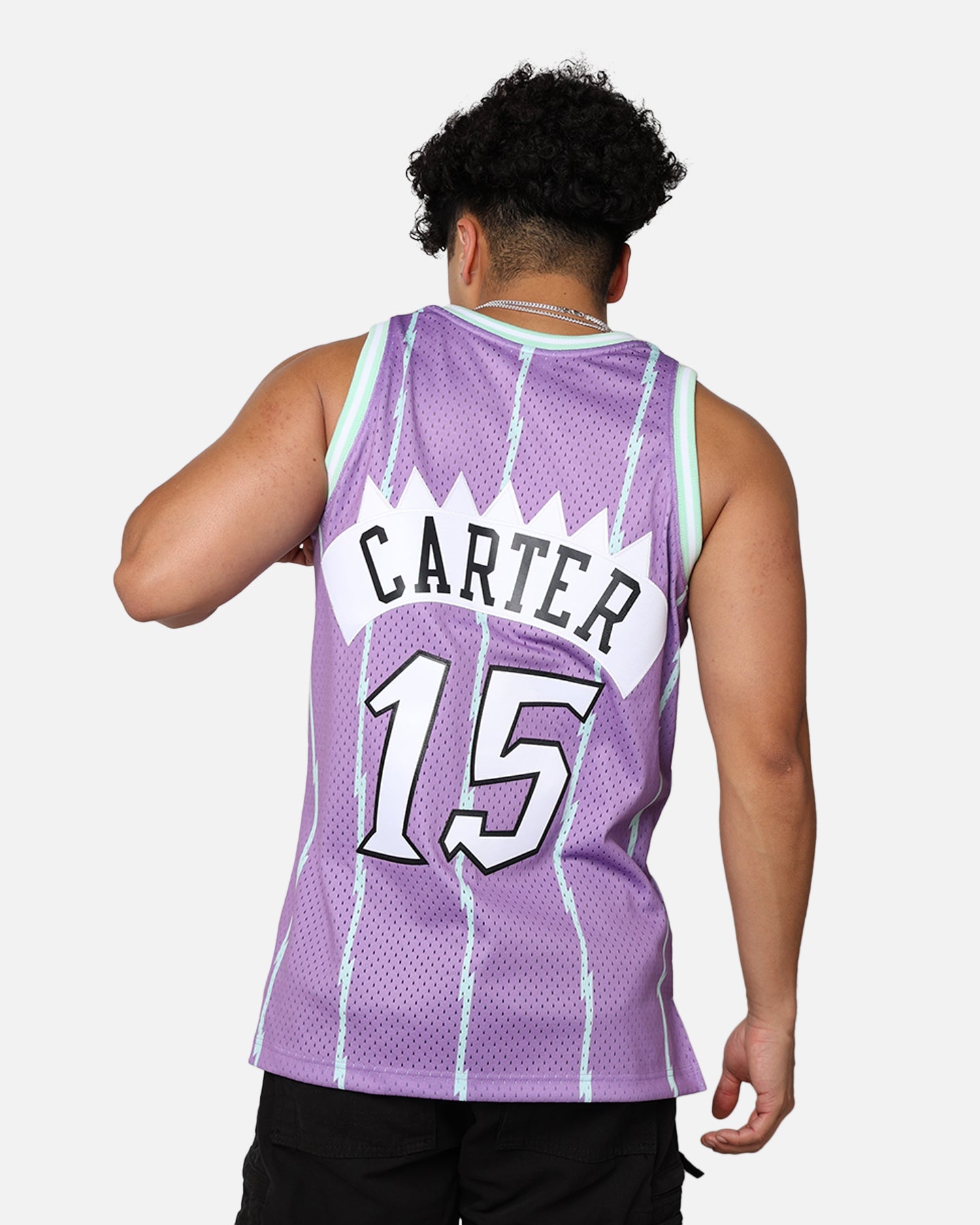 Mitchell & Ness Toronto Raptors Vince Carter 1998-99 Pastel Swingman Jersey Pastel Purple