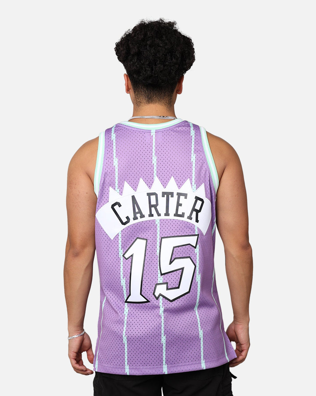 Mitchell & Ness Toronto Raptors Vince Carter 1998-99 Pastel Swingman Jersey Pastel Purple
