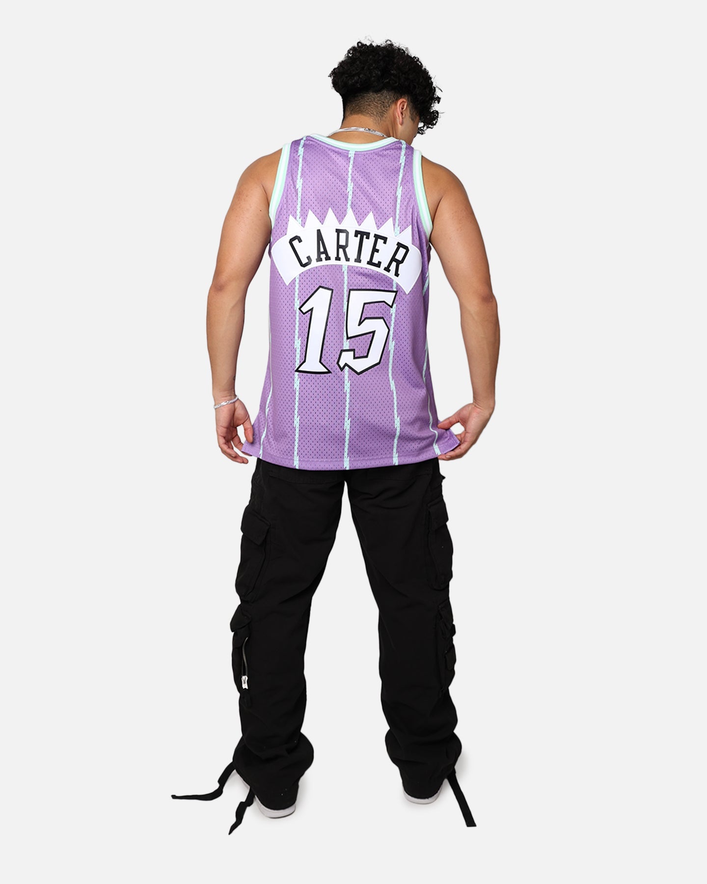 Mitchell & Ness Toronto Raptors Vince Carter 1998-99 Pastel Swingman Jersey Pastel Purple