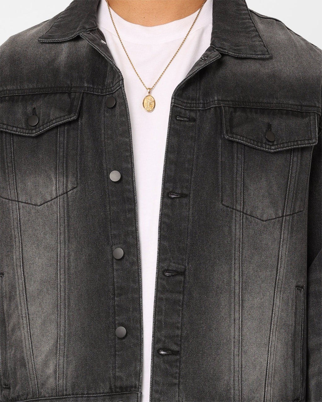 XXIII Cooper Denim Jacket Black Acidwash
