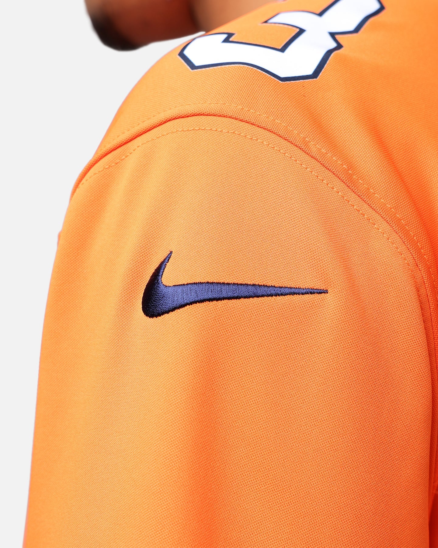 Nike Denver Broncos Russell Wilson #3 Limited Jersey Brilliant Orange