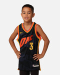 Nike Kids' Oklahoma City Thunder Josh Giddey City Edition 2023/24 Swingman Jersey Black