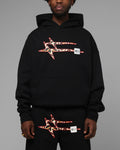 Loiter Hybrid Premium Hoodie Black/Leopard