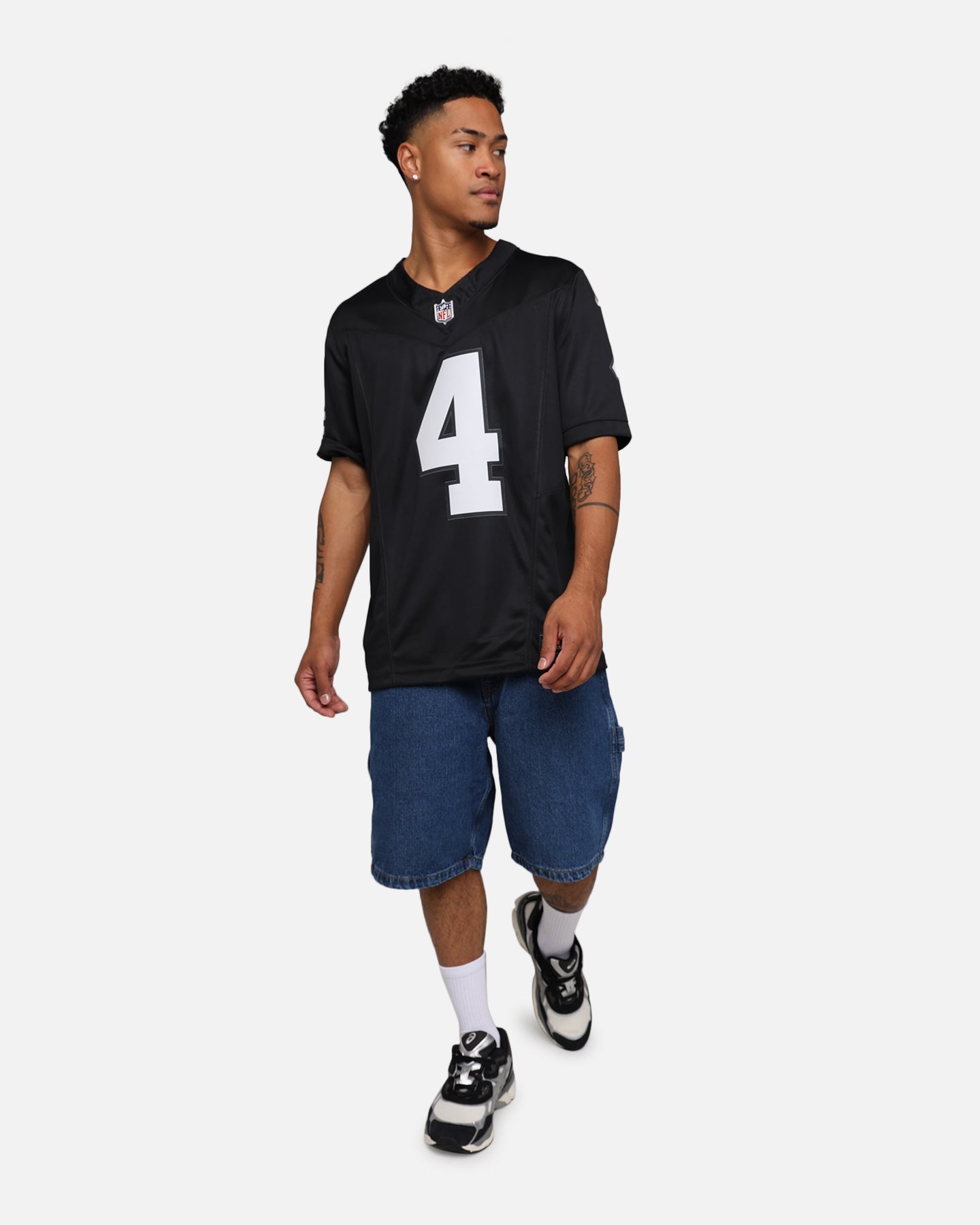 Nike Derek Carr #4 Limited Jersey Black