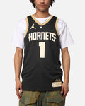 Nike LaMelo Ball Charlotte Hornets Dri-FIT 2024 Select Series Jersey Black/Gold