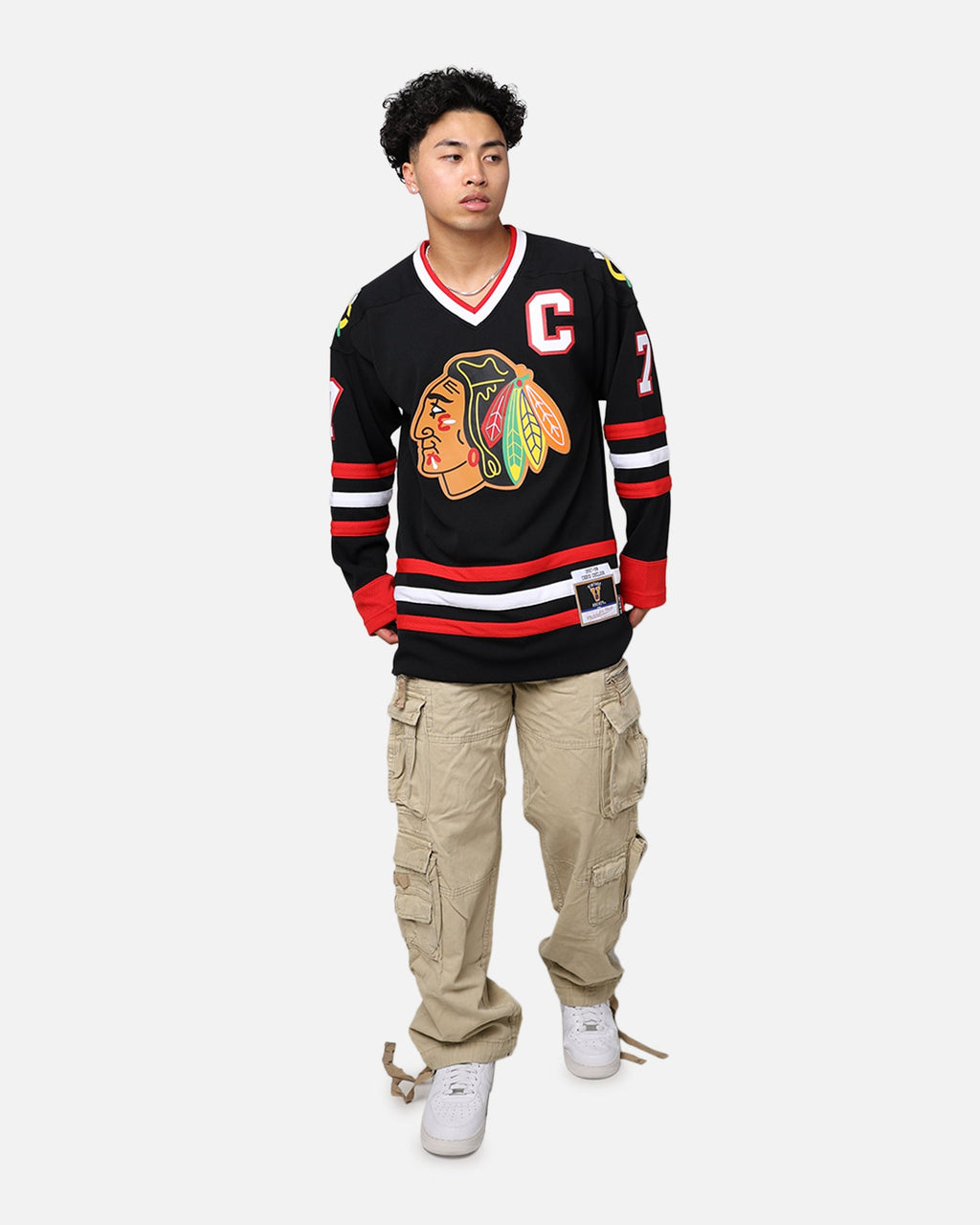 Mitchell & Ness Chicago Blackhawks Chris Chelios '97-98 Jersey Black