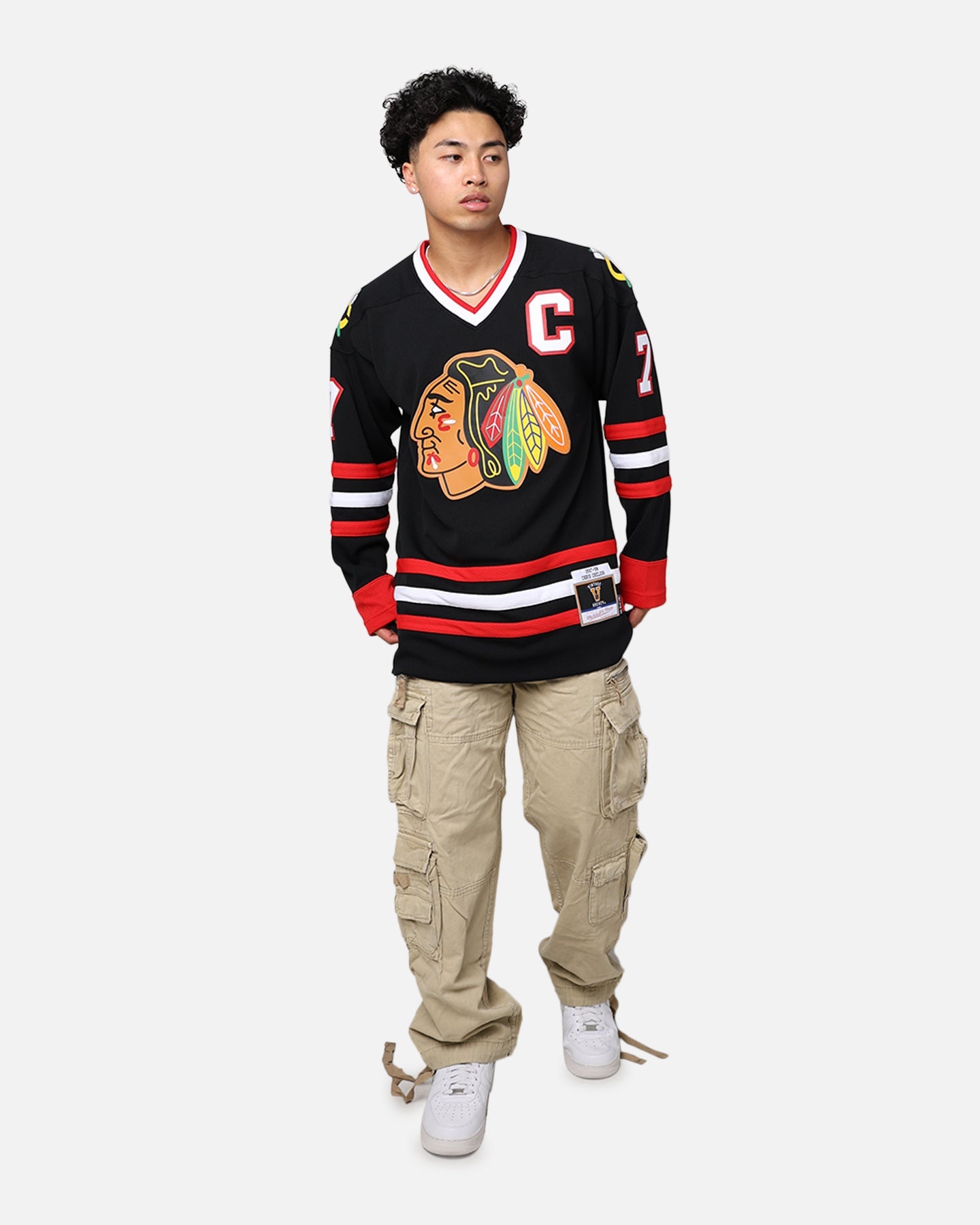 Mitchell & Ness Chicago Blackhawks Chris Chelios '97-98 Jersey Black