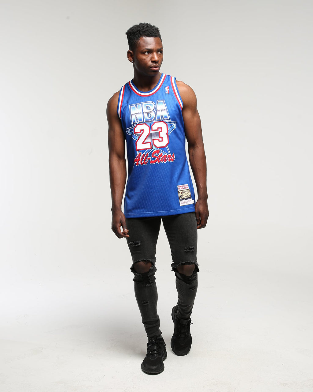 Mitchell & Ness '93 All Star East Michael Jordan #23 Authentic NBA Jersey Blue