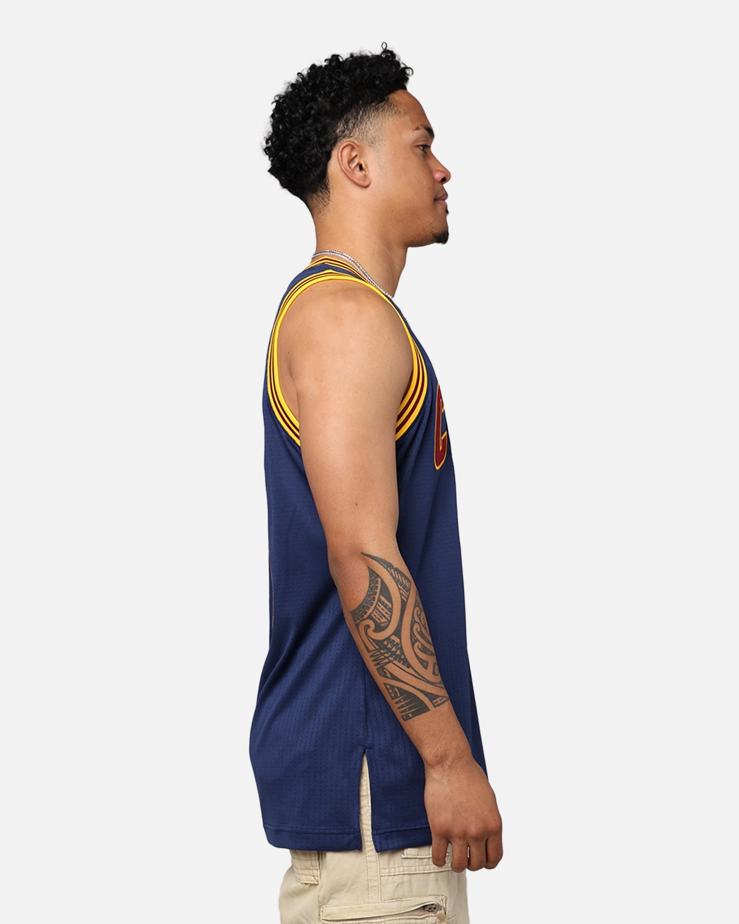 Mitchell & Ness Cleveland Cavaliers LeBron James 2015-16 Authentic Jersey Navy