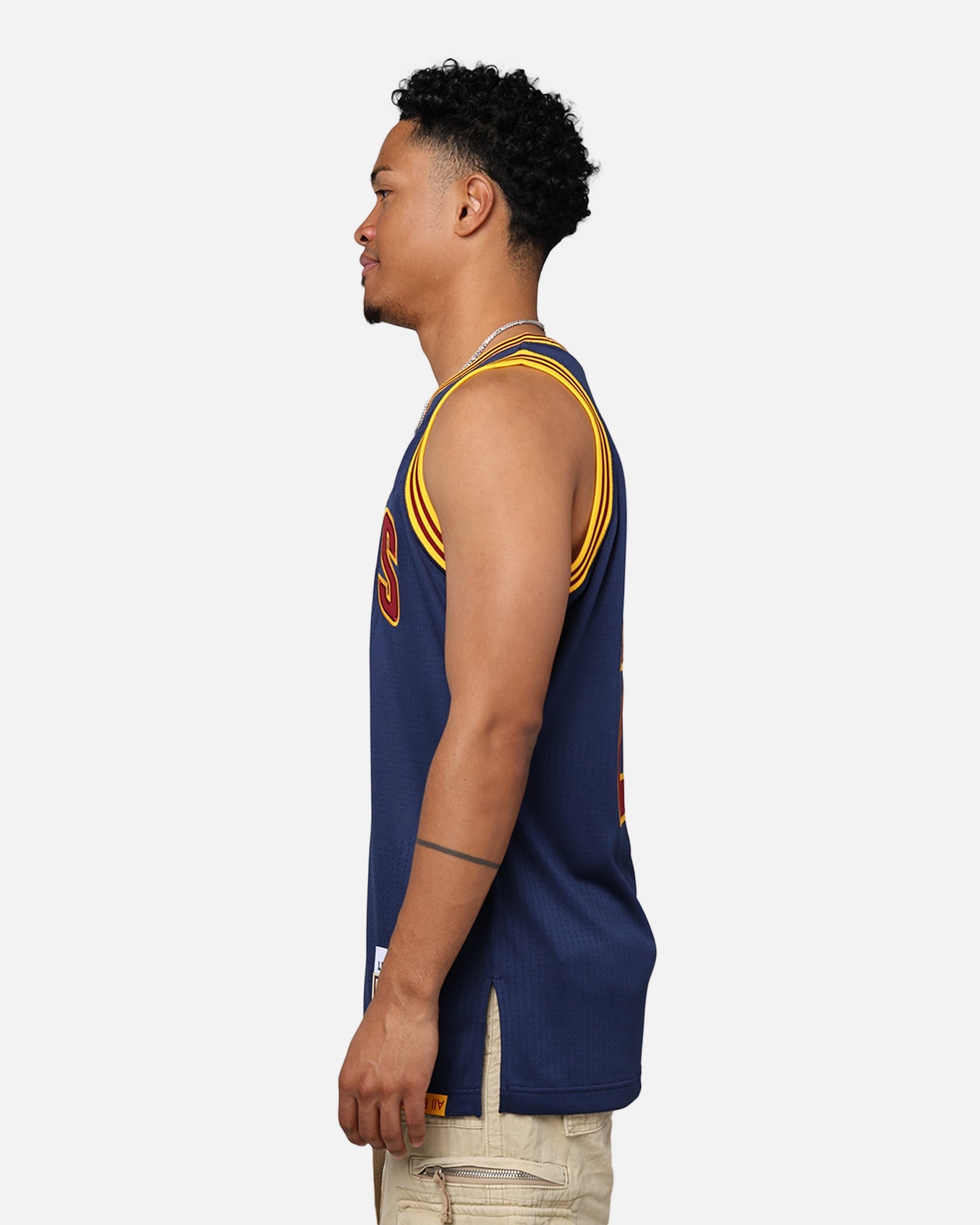Mitchell & Ness Cleveland Cavaliers LeBron James 2015-16 Authentic Jersey Navy