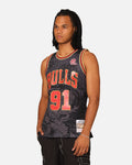 Mitchell & Ness Chicago Bulls Dennis Rodman '97-98 Year of the Dragon Swingman Jersey Black/Red