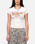 Ed Hardy Women's Tiger Baby T-Shirt White