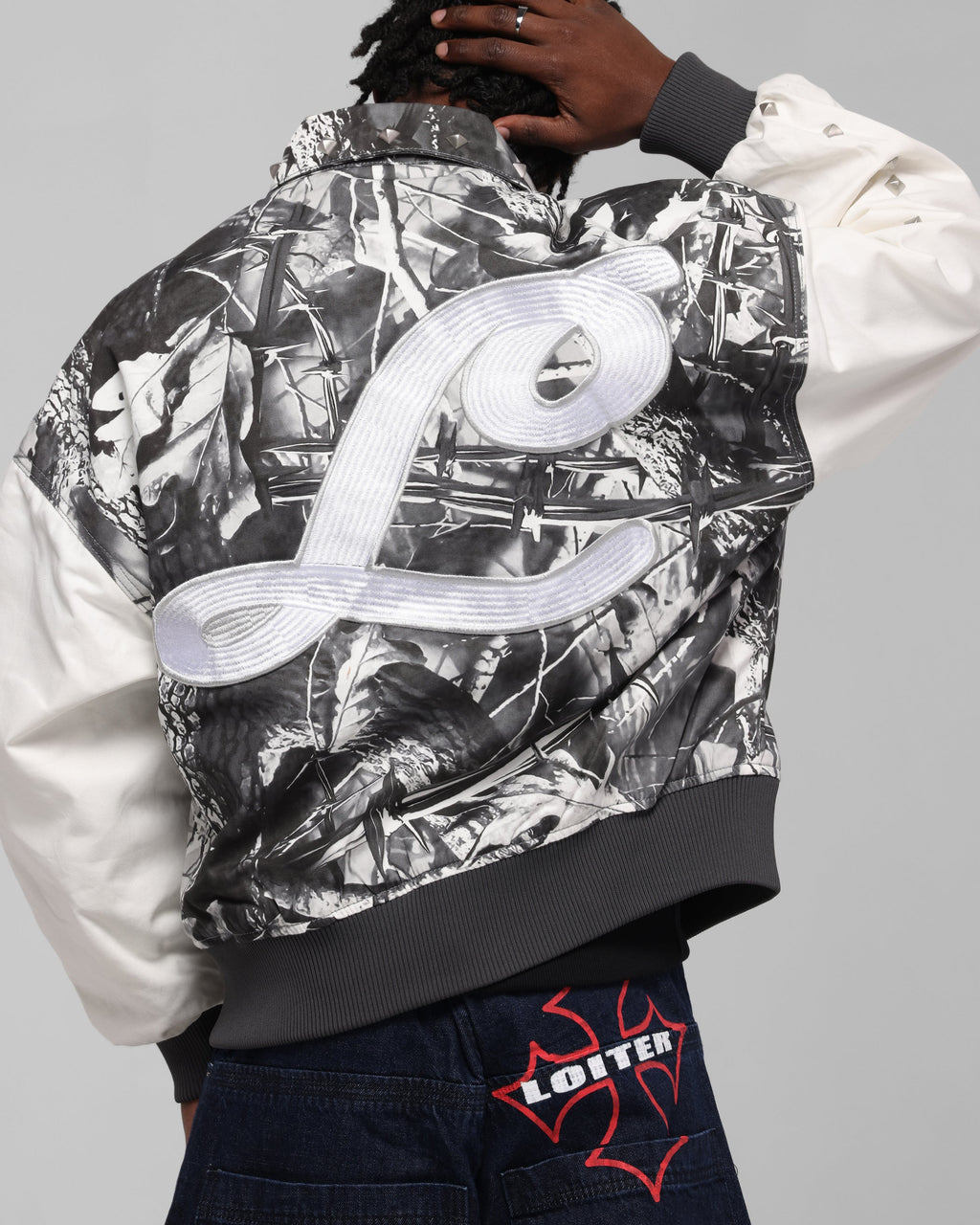 Loiter Frontier Varsity Jacket Real Tree Camo